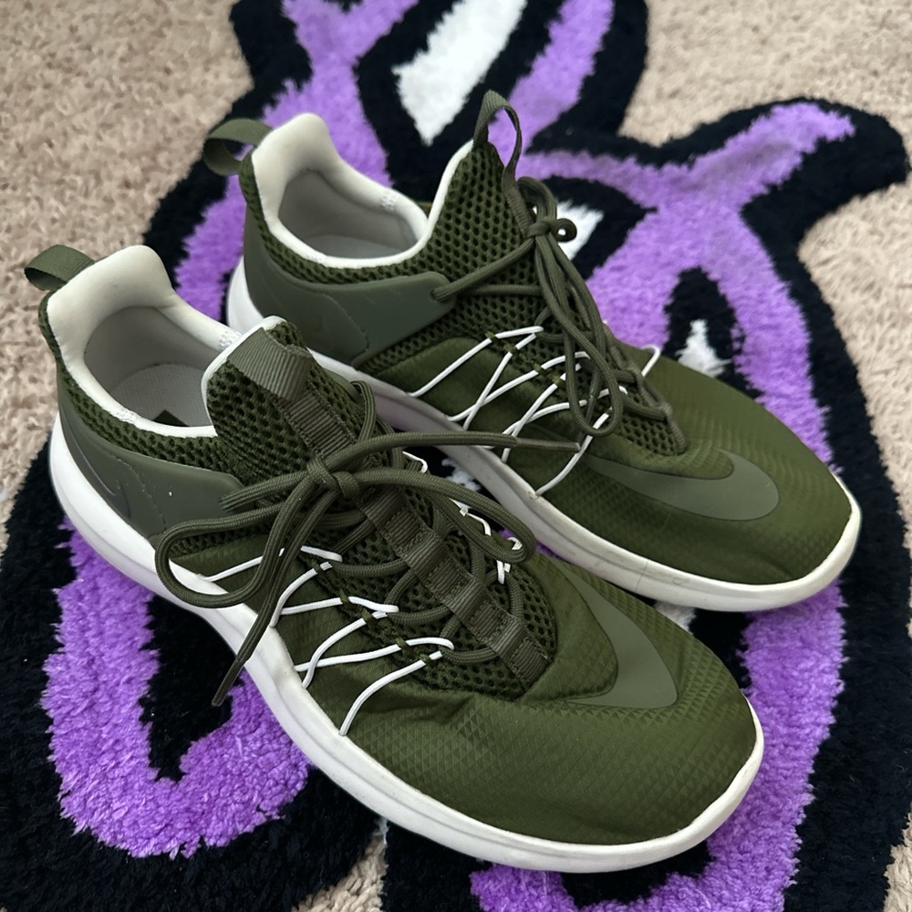 Nike Olive Green Athletic Shoes